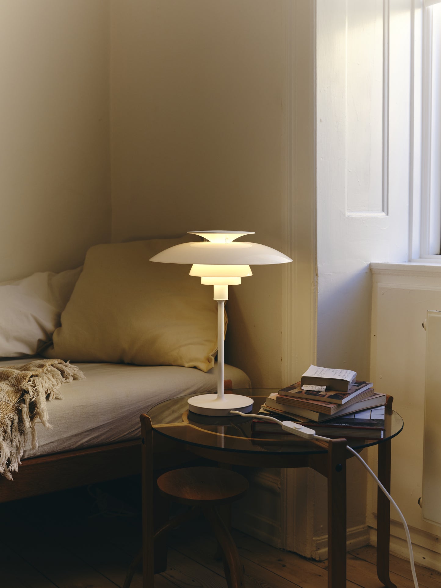 Louis Poulsen PH 80 tafellamp Opal White