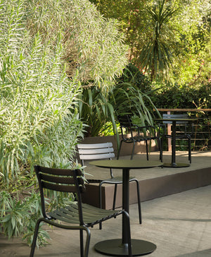 Houe Pico tuintafel Ø74 cm Cayenne rond onderstel