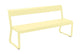 Fermob Bellevie bench tuinbank met rugleuning Frosted Lemon