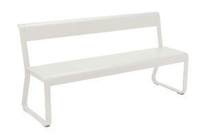 Fermob Bellevie bench tuinbank met rugleuning Clay Grey