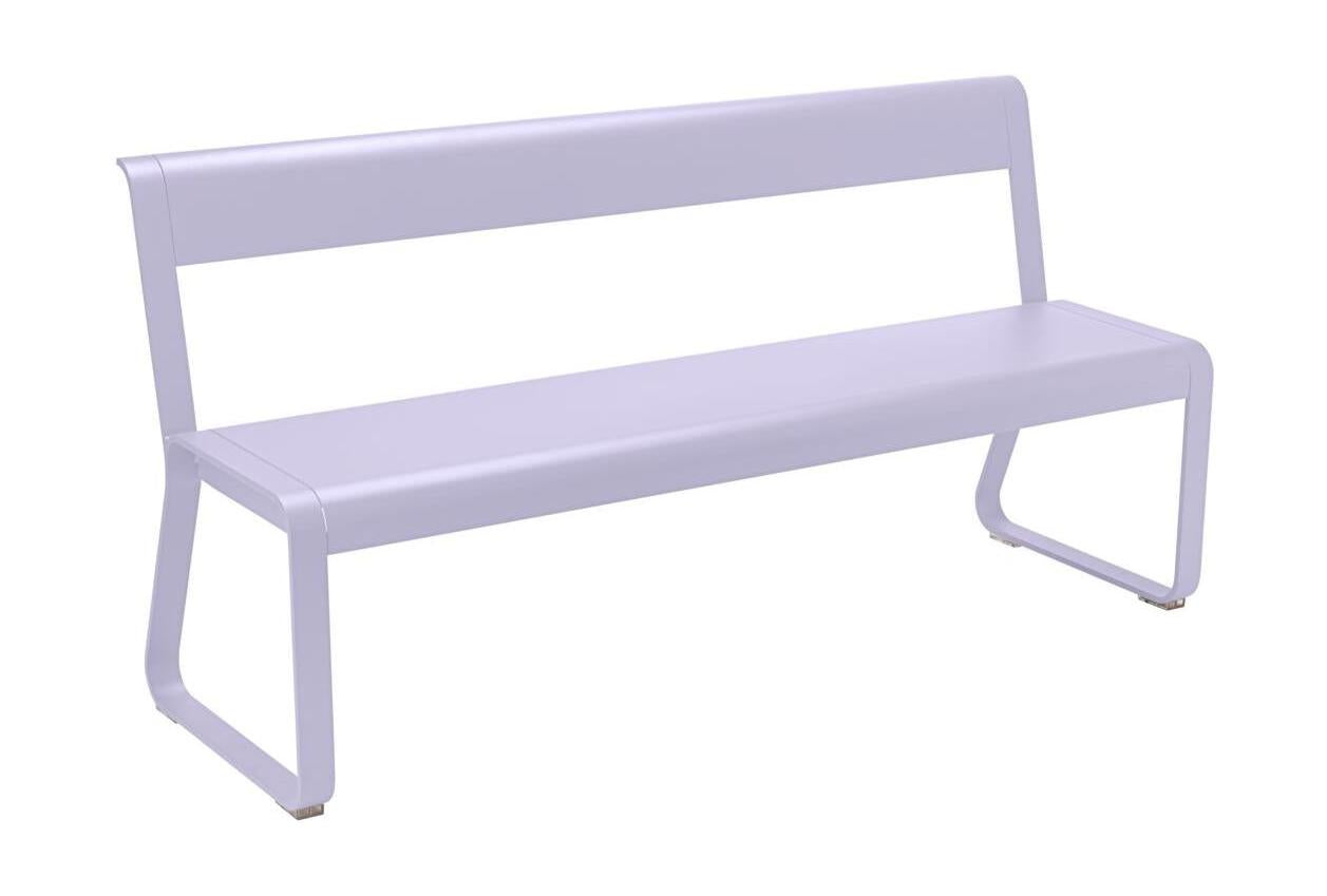 Fermob Bellevie bench tuinbank met rugleuning Marshmallow