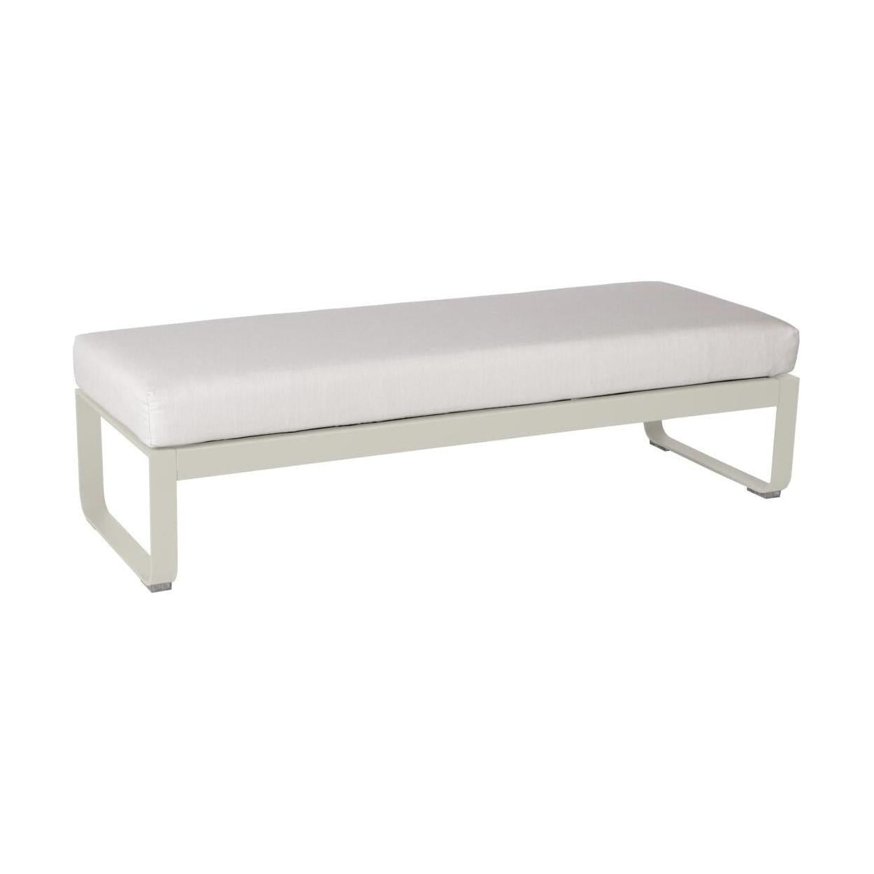 Fermob Bellevie 2-zitshocker Clay Grey - Off-White