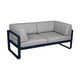 Fermob Bellevie Club 2-zits loungebank Deep Blue - Flannel