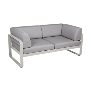 Fermob Bellevie Club 2-zits loungebank Clay Grey - Flannel