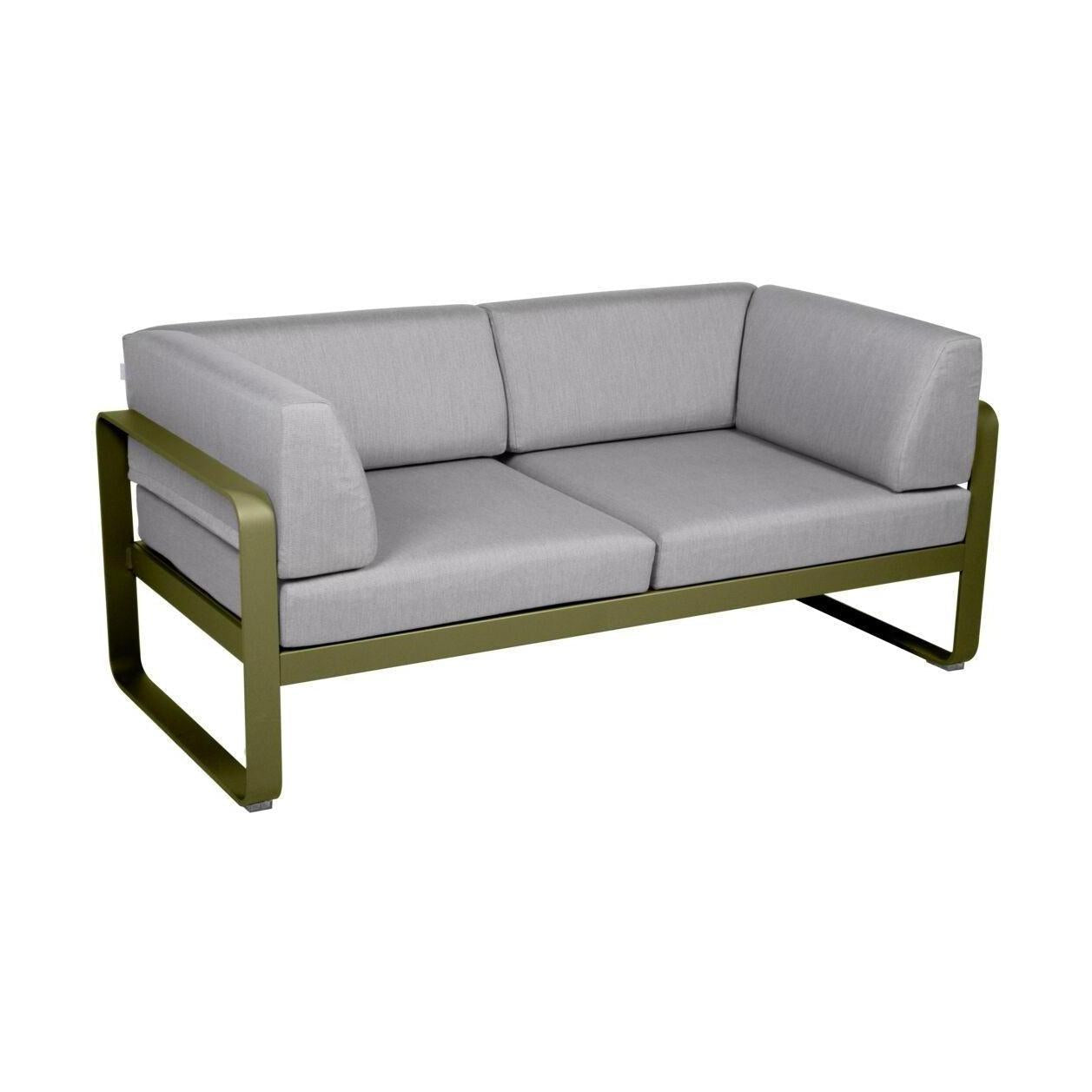 Fermob Bellevie Club 2-zits loungebank Pesto - Flannel