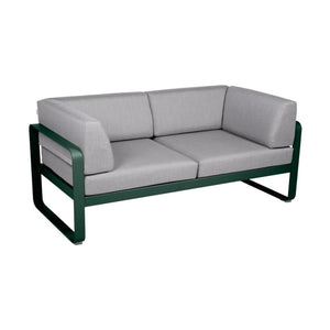 Fermob Bellevie Club 2-zits loungebank Cedar Green - Flannel