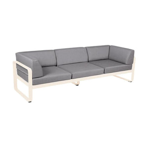 Fermob Bellevie Club 3-zits loungebank Beige Latte - Flannel