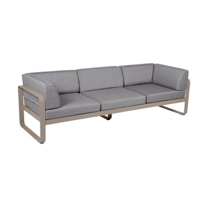 Fermob Bellevie Club 3-zits loungebank Nutmeg - Flannel