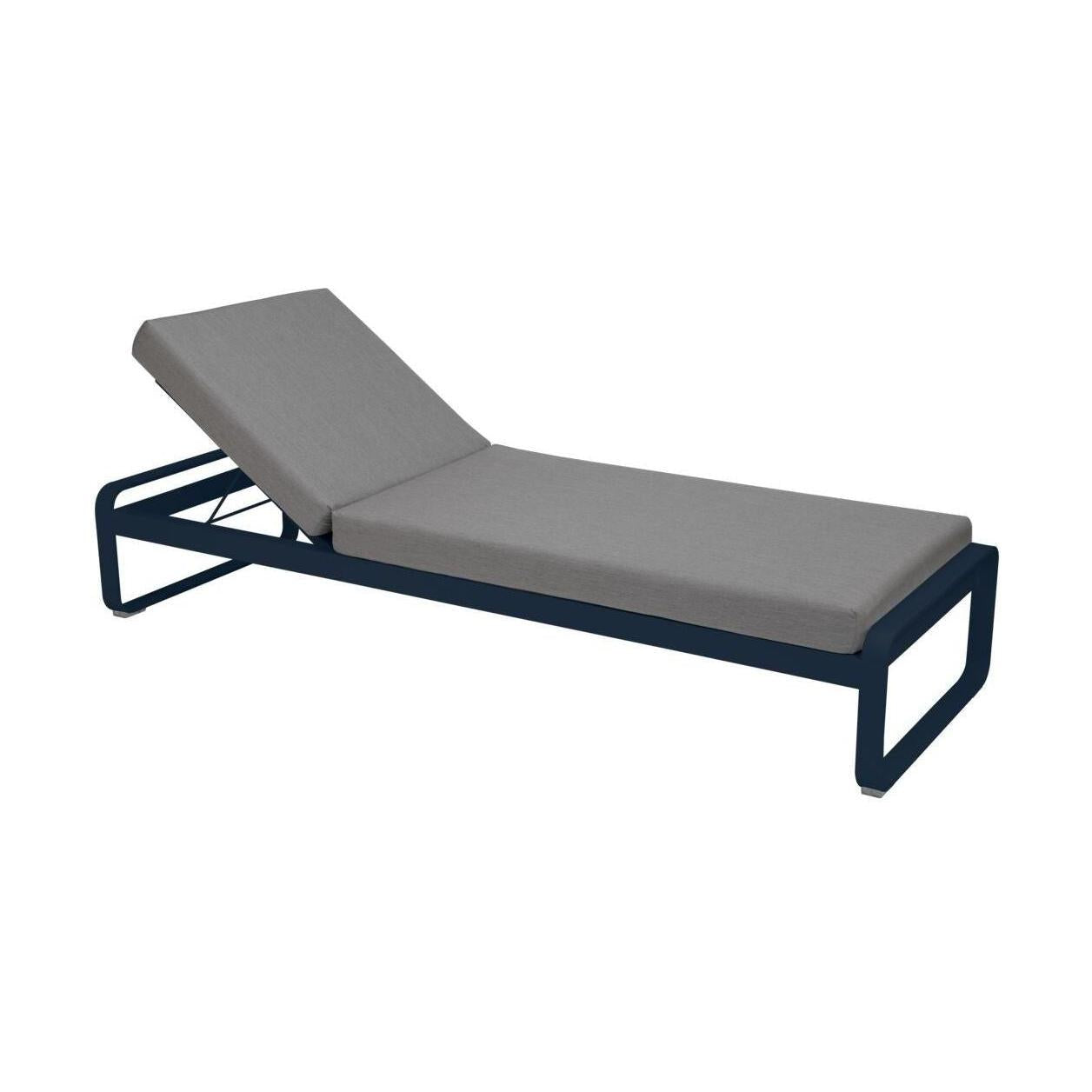 Fermob Bellevie Premium Sunlounger ligbed Deep Blue