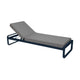 Fermob Bellevie Premium Sunlounger ligbed Deep Blue