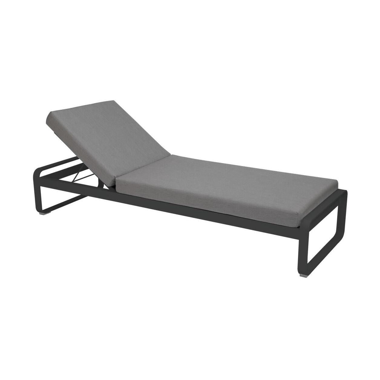 Fermob Bellevie Premium Sunlounger ligbed Anthracite