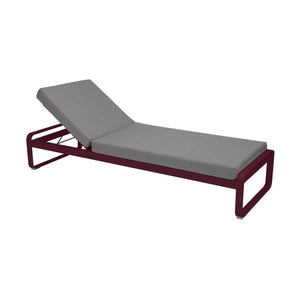 Fermob Bellevie Premium Sunlounger ligbed Black Cherry