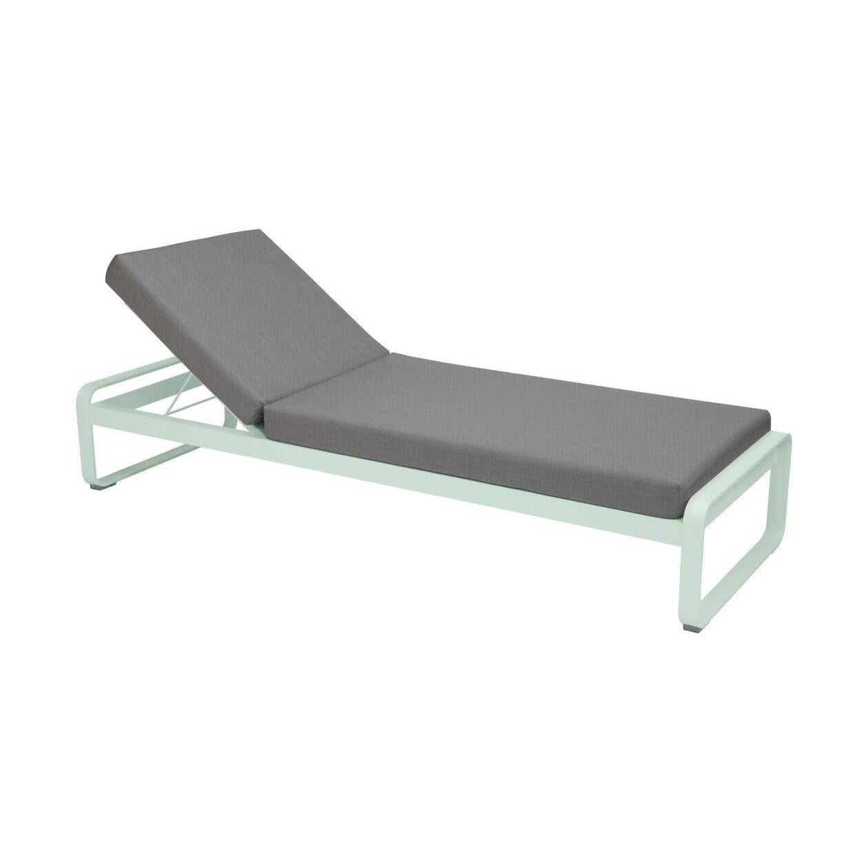 Fermob Bellevie Premium Sunlounger ligbed Ice Mint