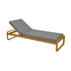 Fermob Bellevie Premium Sunlounger ligbed Gingerbread
