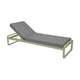 Fermob Bellevie Premium Sunlounger ligbed Willow Green