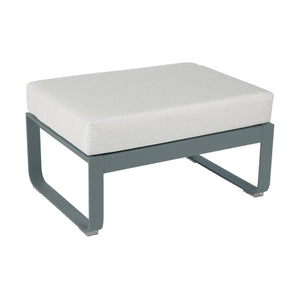 Fermob Bellevie 1-zitshocker Storm Grey - Off-White