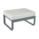 Fermob Bellevie 1-zitshocker Storm Grey - Off-White