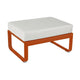 Fermob Bellevie 1-zitshocker Candied Orange - Off-White