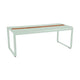 Fermob Bellevie tuintafel met opslagruimte 196x90 cm Ice Mint