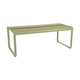 Fermob Bellevie tuintafel met opslagruimte 196x90 cm Willow Green