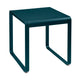 Fermob Bellevie tuintafel 74x80 cm Acapulco Blue