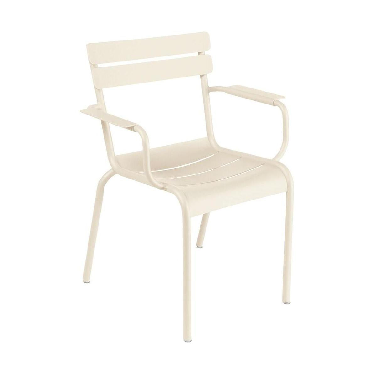 Fermob Luxembourg tuinstoel met arm Beige Latte