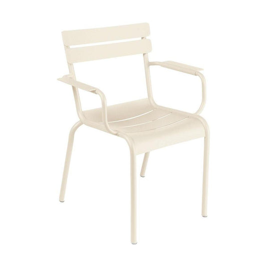 Fermob Luxembourg tuinstoel met arm Beige Latte