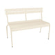 Fermob Luxembourg tuinbank met rugleuning Beige Latte