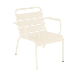 Fermob Luxembourg loungestoel met arm Beige Latte