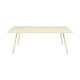 Fermob Luxembourg tuintafel L207 x B100 cm Beige Latte