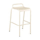 Fermob Luxembourg barkruk lage rug H80 Beige Latte