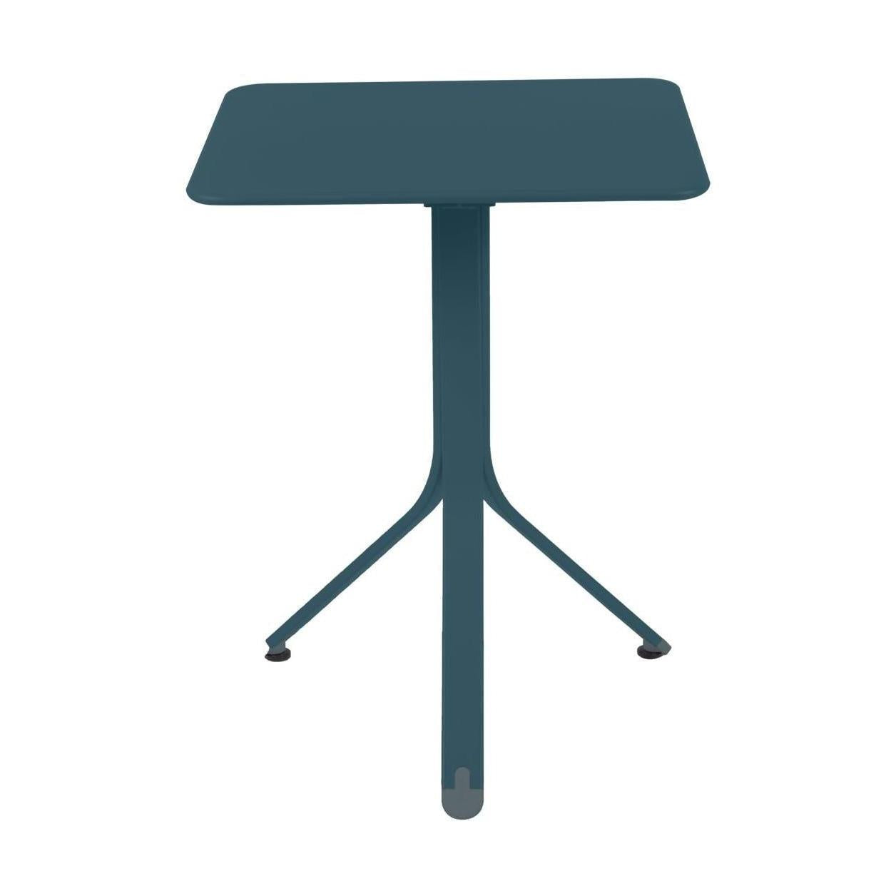 Fermob Rest'o tuintafel 57x57 cm Acapulco Blue