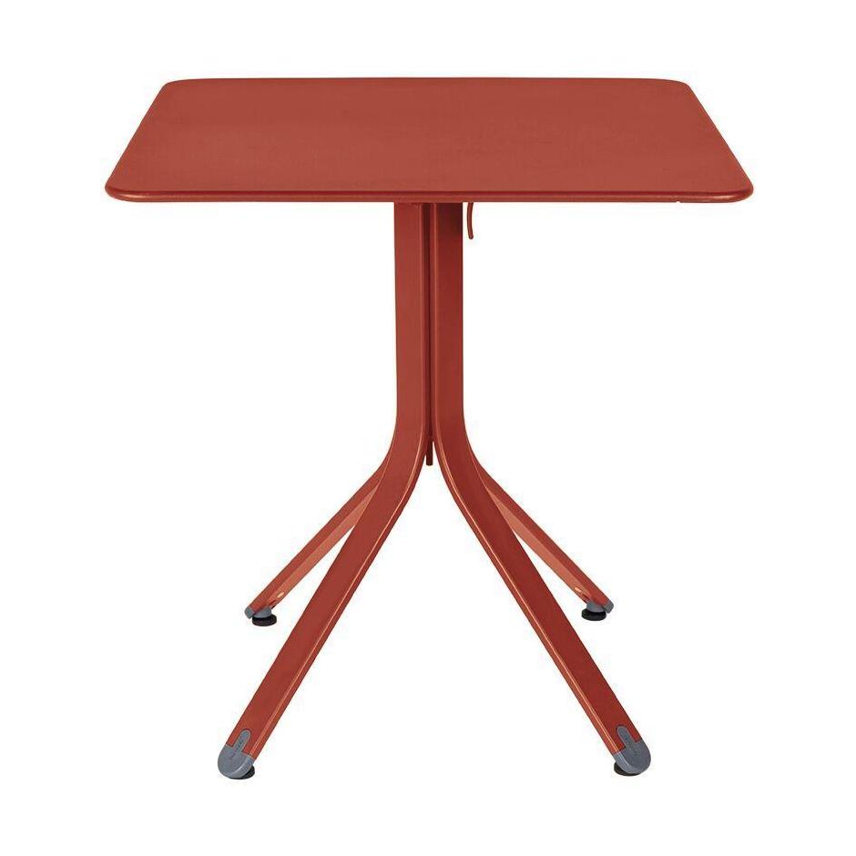 Fermob Rest'o tuintafel 71x71 cm Red Ochre
