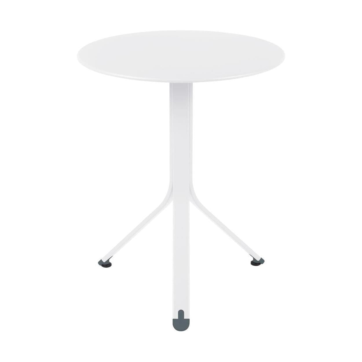 Fermob Rest'o tuintafel Ø60 cm Cotton White