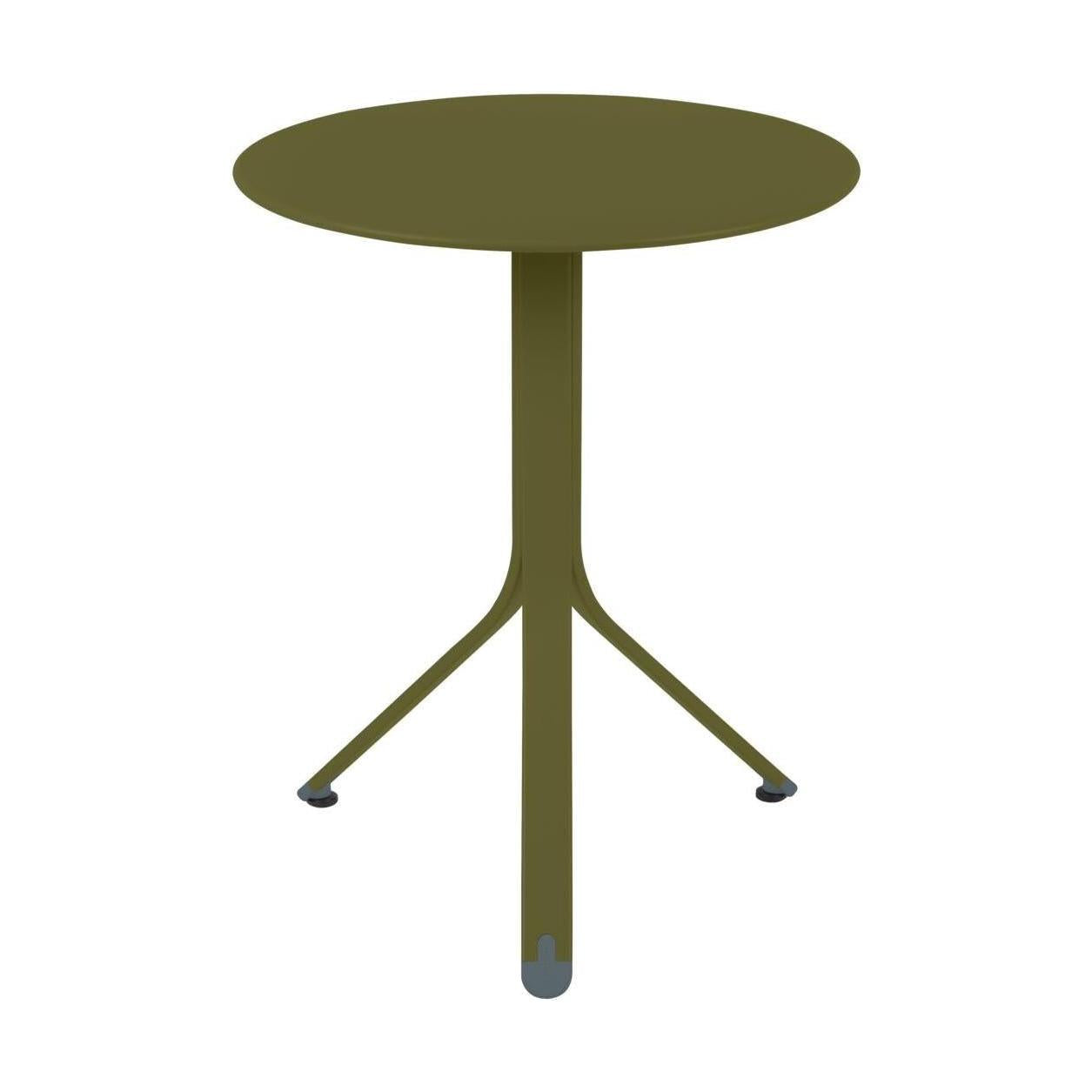 Fermob Rest'o tuintafel Ø60 cm Pesto