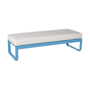 Fermob Bellevie 2-zitshocker Maya Blue - Off-White