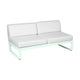 Fermob Bellevie 2-zitsmodule loungebank Ice Mint - Off-White