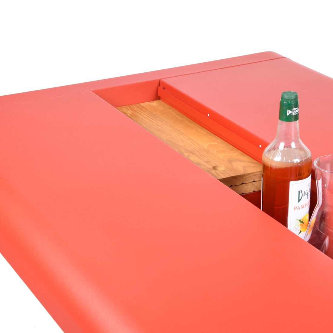 Fermob Bellevie tuintafel met opslagruimte 196x90 cm Marshmallow