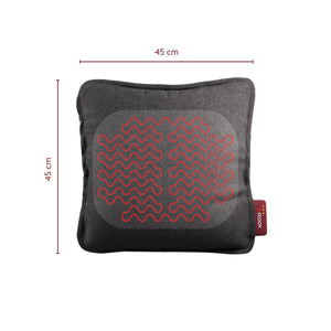 Stoov Ploov Pro S3 warmtekussen 45x45 cm Melange Dark Grey