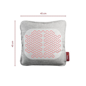 Stoov Ploov Base S3 warmtekussen 45x45 cm Original Light Grey