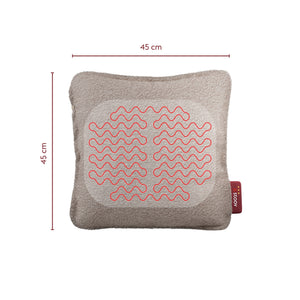 Stoov Ploov Base S3 warmtekussen 45x45 cm Woolly Soft Beige