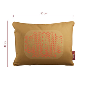 Stoov Ploov Pro S3 warmtekussen 45x60 cm Canvas Ocher Yellow