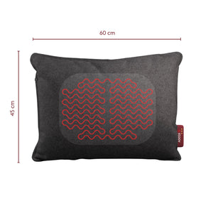 Stoov Ploov Pro S3 warmtekussen 45x60 cm Melange Dark Grey
