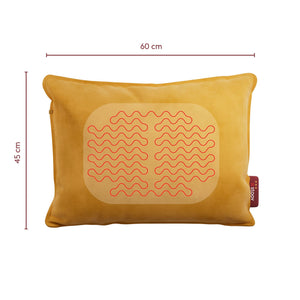 Stoov Ploov Flex S3 warmtekussen 45x60 cm Velvet Ocher Yellow