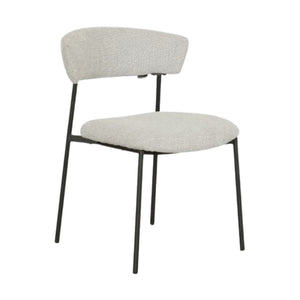 HelloChair Pai eetkamerstoel zwart Chacha Glacier