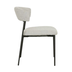 HelloChair Pai eetkamerstoel zwart Chacha Glacier