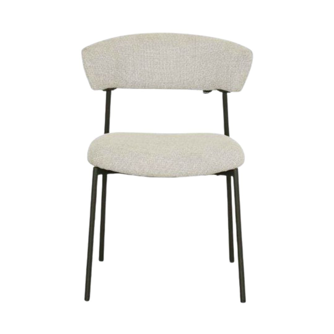 HelloChair Pai eetkamerstoel zwart Chacha Glacier