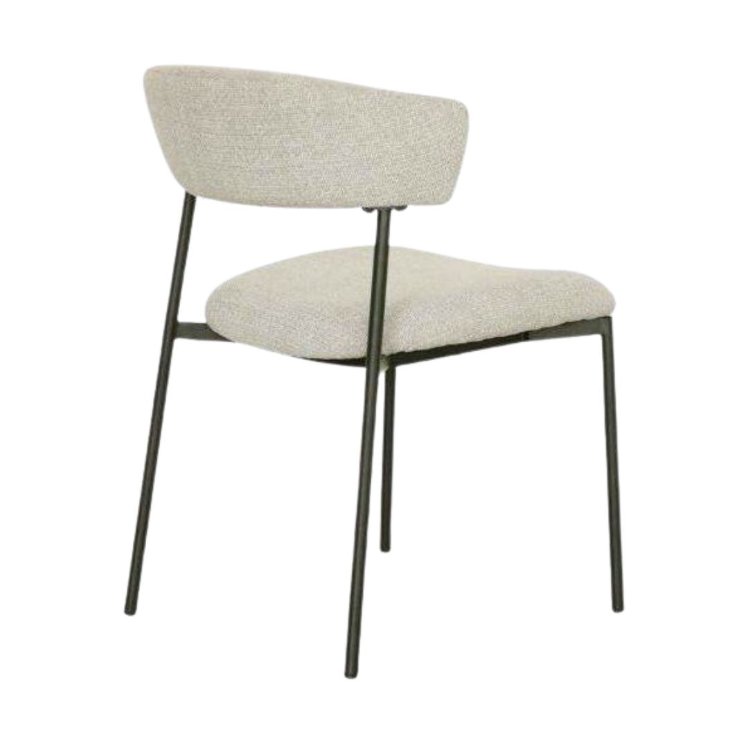 HelloChair Pai eetkamerstoel zwart Chacha Glacier