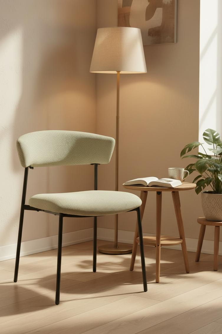 HelloChair Pai eetkamerstoel zwart Chacha Beige