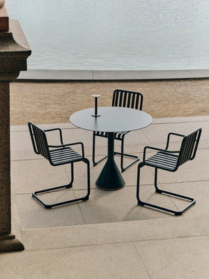 HAY Palissade Cantilever tuinstoel met arm Olive